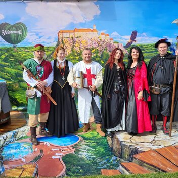 Der Ritterbund zu Reckherspurg zu Besuch in Wien | © Thermen- & Vulkanland | Christian Thomaser