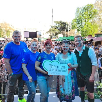 Umfangreiches Bühnenprogramm beim Steiermark-Frühling in Wien | © Thermen- & Vulkanland | Christian Thomaser