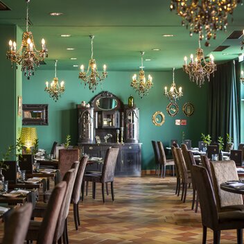 Grüner Salon | © Rogner Bad Blumau | Hundertwasser Architekturprojekt