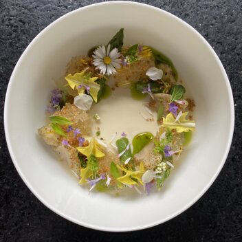 Japanischer Eierstich im Krispel Genusstheater | © Genussgut Krispel