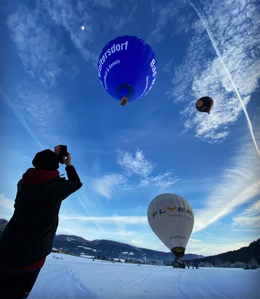 Ballooning in winter | © Ballonzentrum Kindermann-Schön