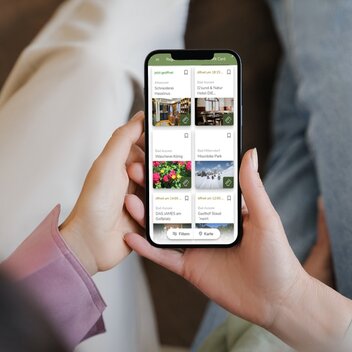 Immer alle Angebote und Leistungen im Überblick, in der Benefit Card App. 