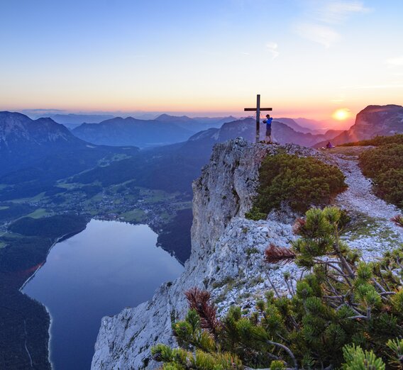 auf der Trisselwand mit Blick auf Altausseersee | © Steiermark Tourismus /  Volker Preusser | Volker Preusser