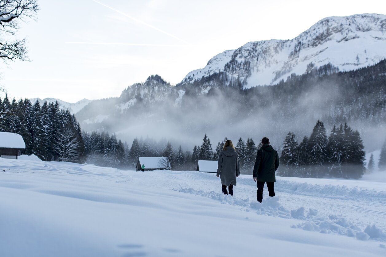 Winterwandern auf der Blaa Alm in Altaussee | © Tom Lamm | ikarus.cc | Tom Lamm