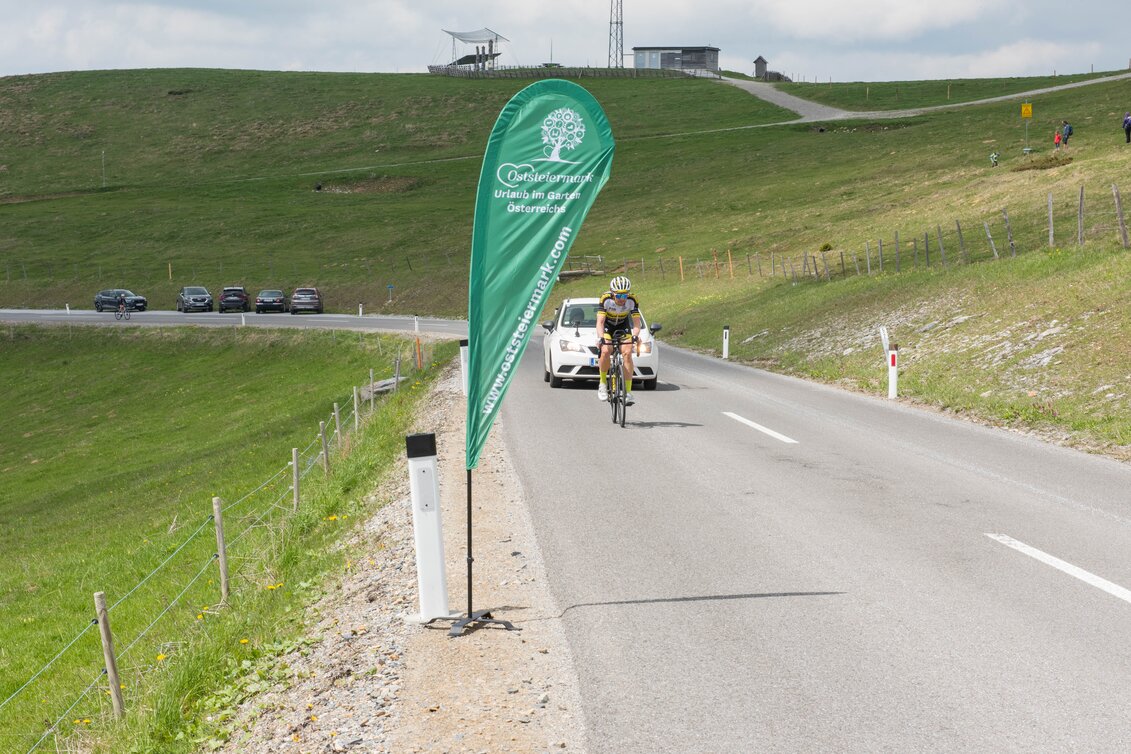 Christoph Strasser auf der Sommeralm | © TV Oststeiermark | Helmut Schweighofer