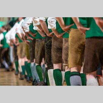 Tänzer in Lederhosen beim Steirerball 2020 | ©  Oststeiermark Tourismus | Schedl