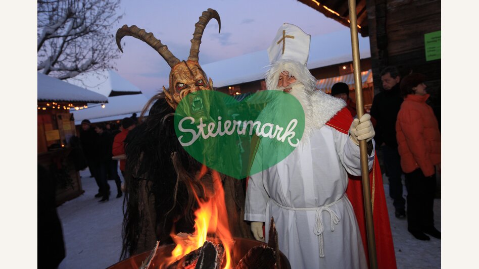 Nikolaus und Krampus in der Oststeiermark | ©  Oststeiermark Tourismus | Harry Schiffer