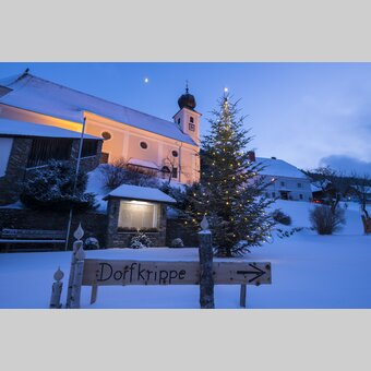 Verschneite Kirche in Gasen | © Oststeiermark Tourismus |  Bernhard Bergmann