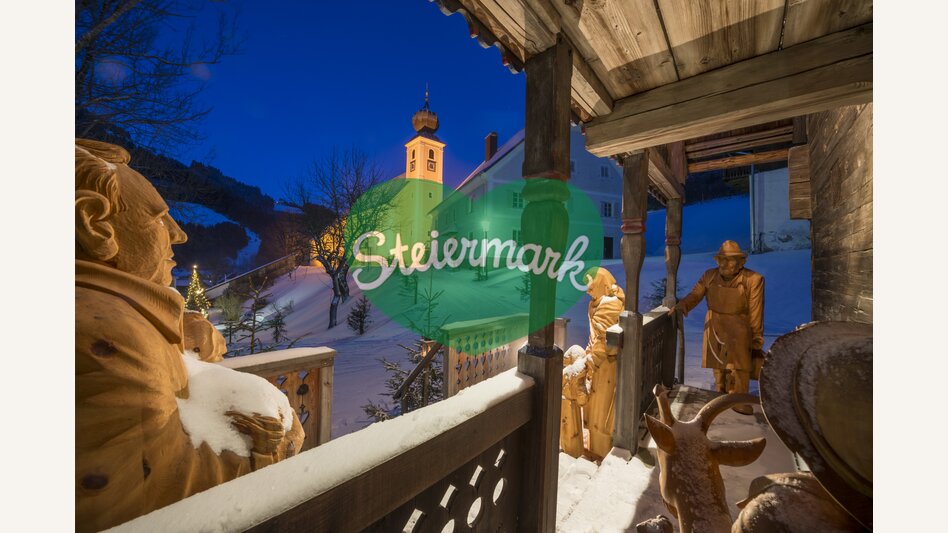 Weihnachtskrippe in der Gasen in der Oststeiermark | ©  Oststeiermark Tourismus | Bergmann Bernhard