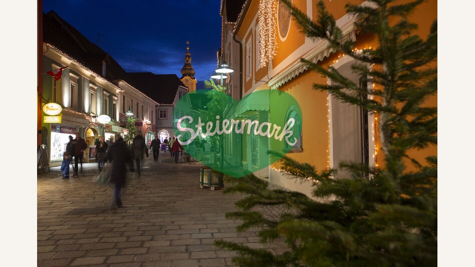 Adventstimmung in der Hartberger Fußgängerzone | ©  Oststeiermark Tourismus |  Bernhard Bergmann