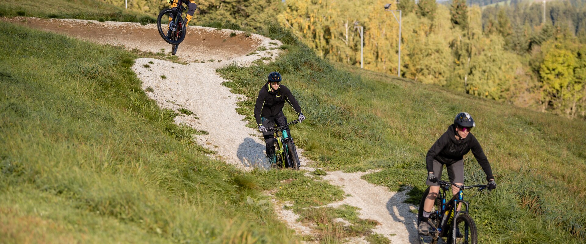 Biker in the Trailland Miesenbach | ©  Oststeiermark Tourismus | Klaus Ranger
