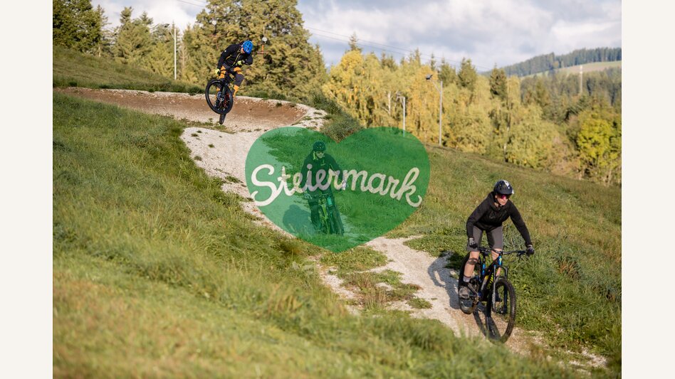 Biker im Trailland Miesenbach | ©  Oststeiermark Tourismus | Klaus Ranger