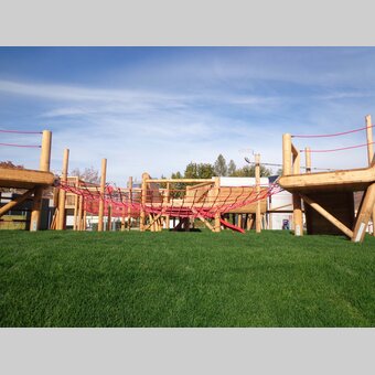 Klettergerüst im Funergypark in Weiz | ©  Oststeiermark Tourismus | TV Oststeiermark/Geschäftsstelle Weiz