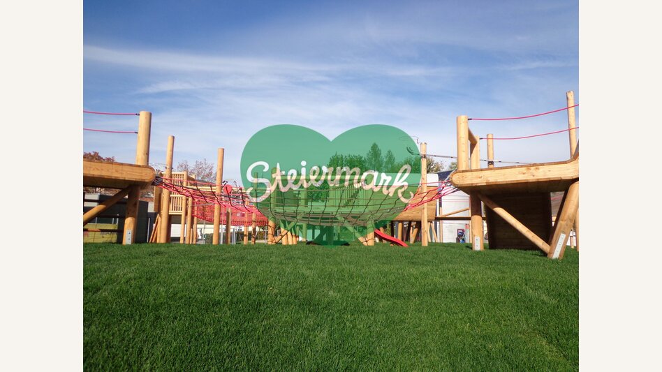 Klettergerüst im Funergypark in Weiz | ©  Oststeiermark Tourismus | TV Oststeiermark/Geschäftsstelle Weiz