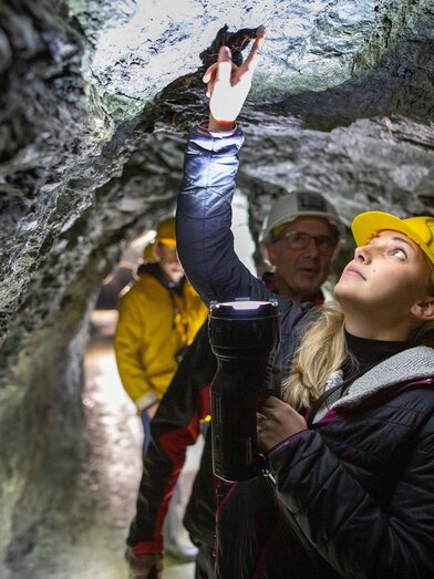 Guided tour of the mine gallery | © Marktgemeinde Passail | Katrin Painer
