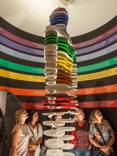 Visit to the chakra tower in the herbal kingdom of St. Jakob im Walde in Eastern Styria | © Busreisen Steiermark | Rauch