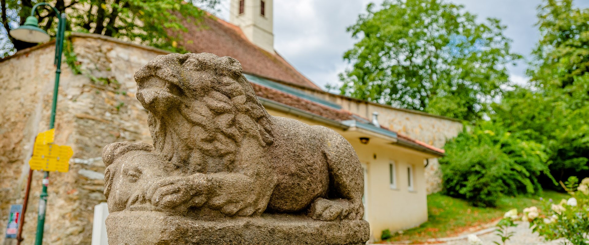 Löwenstatue in Hartberg | © TV Oststeiermark | Wolfgang Spekner
