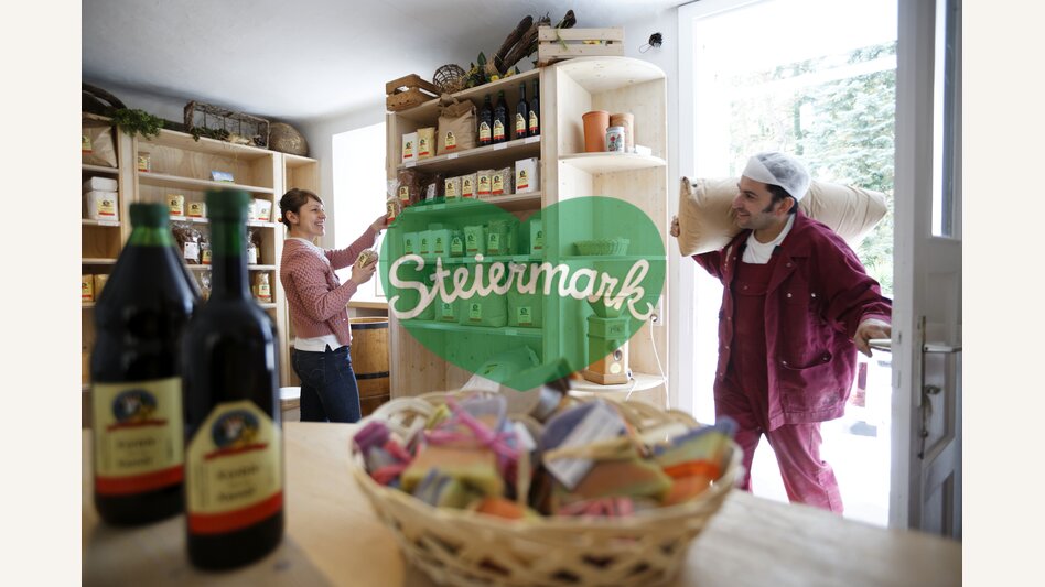 Mühlenladen bei der Posch Mühle in Hartberg | ©  Oststeiermark Tourismus | Bernhard Bergmann