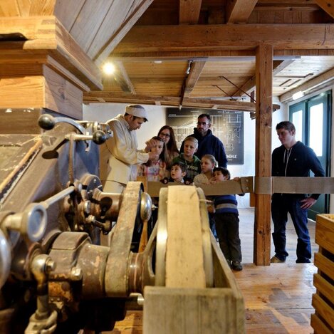 Führung in der Getreidemühle Posch in der Oststeiermark | ©  Oststeiermark Tourismus | Bernhard Bergmann