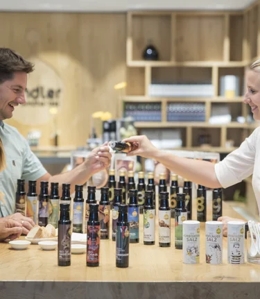 Verkostung in der Ölmühle Fandler im Naturpark Pöllauer Tal in der Oststeiermark | ©  Oststeiermark Tourismus | Bernhard Bergmann