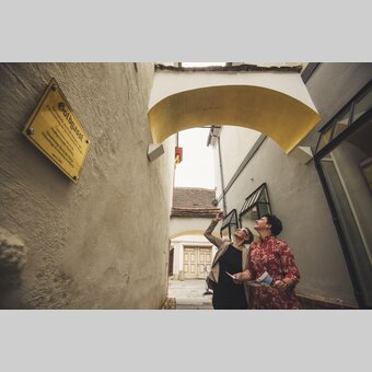 Goldgassl in der Altstadt von Hartberg | ©  Oststeiermark Tourismus | Bernhard Bergmann