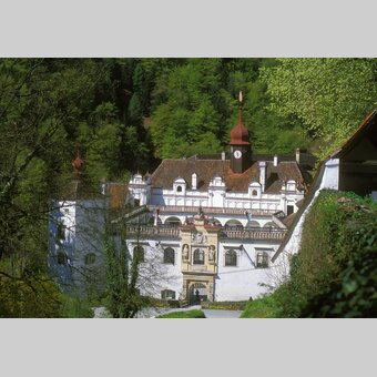 Schloss Herberstein im Frühling in der Oststeiermark | ©  Oststeiermark Tourismus | Bernhard Bergmann