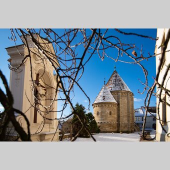 Romanischer Karner im Winterkleid | ©  Oststeiermark Tourismus | Bernhard Bergmann