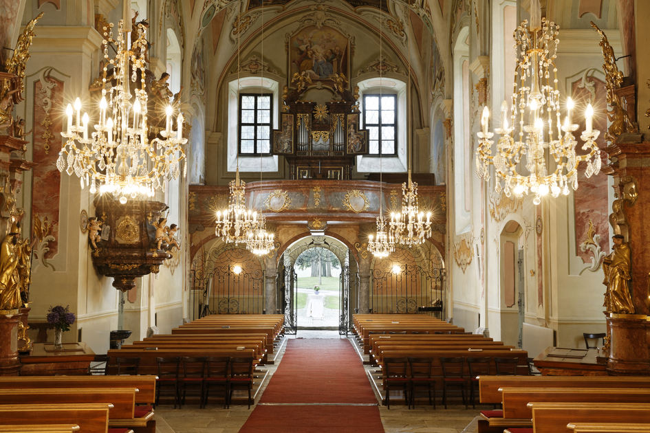 Pilgrimage church Maria Lebing with organ in Eastern Styria | © TV Oststeiermark | Bernhard Bergmann