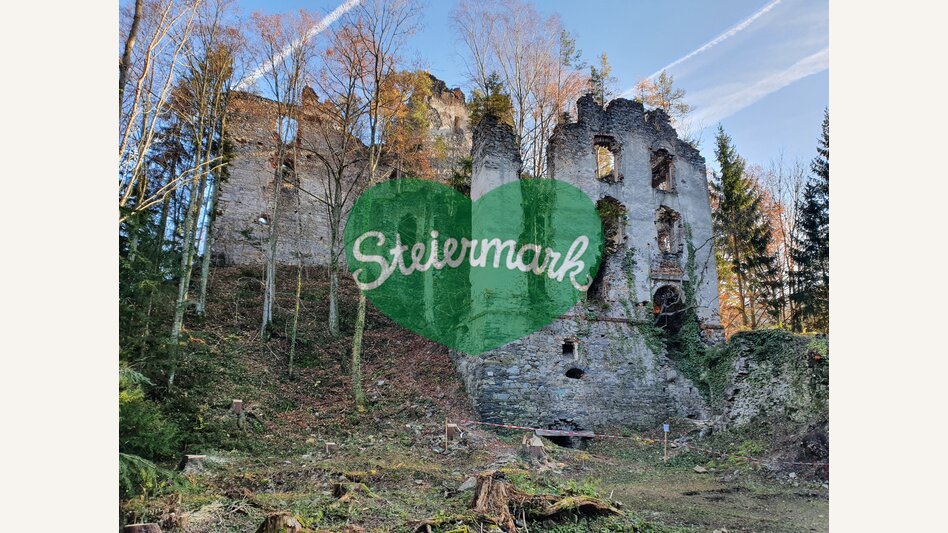 Ruine Waxenegg in Anger | ©  Oststeiermark Tourismus | Erich Brandl