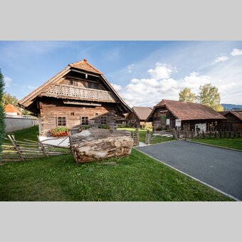 Eingangsbereich des Freilichtmuseums Vorau in der Oststeiermark | ©  Oststeiermark Tourismus | Klaus Ranger