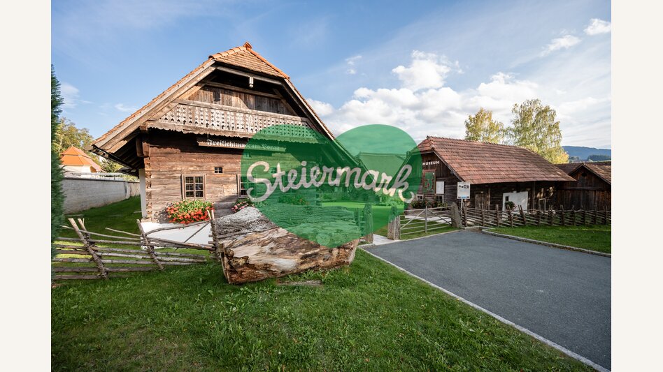 Eingangsbereich des Freilichtmuseums Vorau in der Oststeiermark | ©  Oststeiermark Tourismus | Klaus Ranger