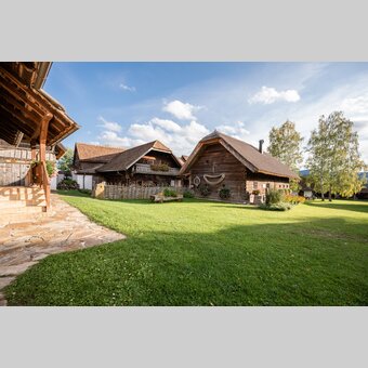 Die verschiedenen Gebäude im Freilichtmuseum Vorau  | © Oststeiermark Tourismus | Klaus Ranger