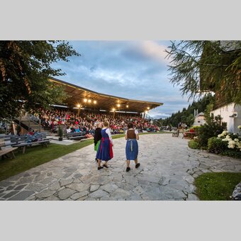Huab'n Theater auf der Brandlucken im Naturpark Almenland | ©  Oststeiermark Tourismus | H. Eisenberger