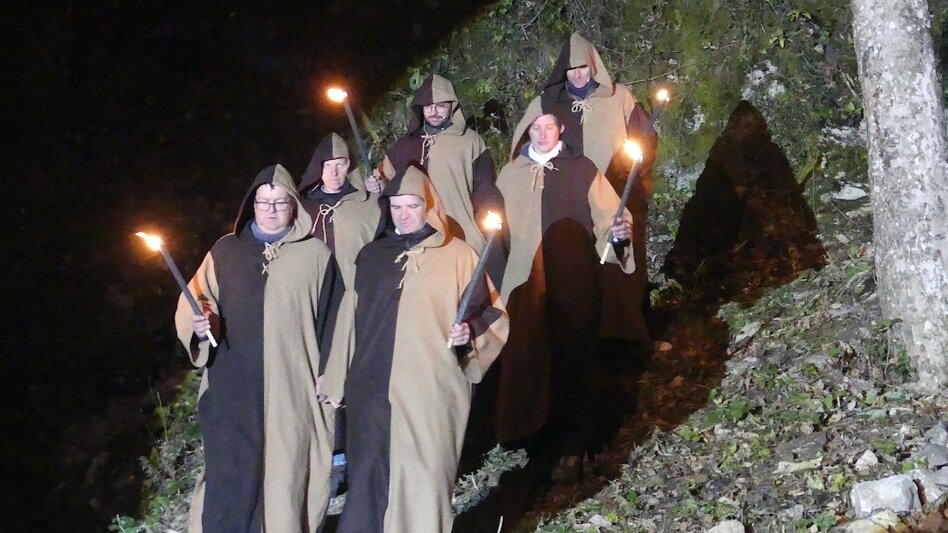 Abakuspräsentation auf der Ruine Waxenegg in der Oststeiermark | © Oststeiermark Tourismus | Anneliese Grabenhofer