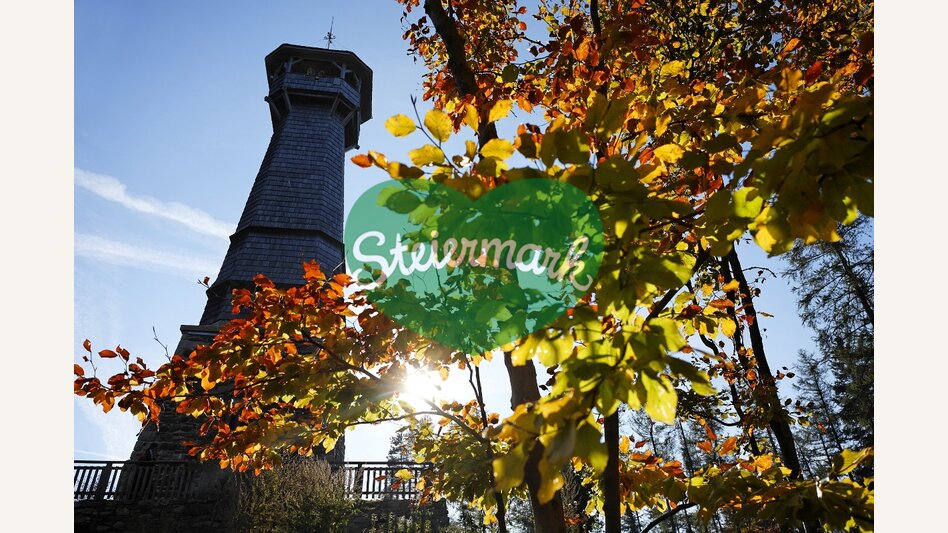 Ringwarte in der herbstlichen Sonne | © Oststeiermark Tourismus | Bernhard Bergmann