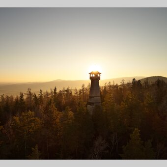 Ringwarte im Sonnenuntergang | ©  Oststeiermark Tourismus | Bernhard Bergmann