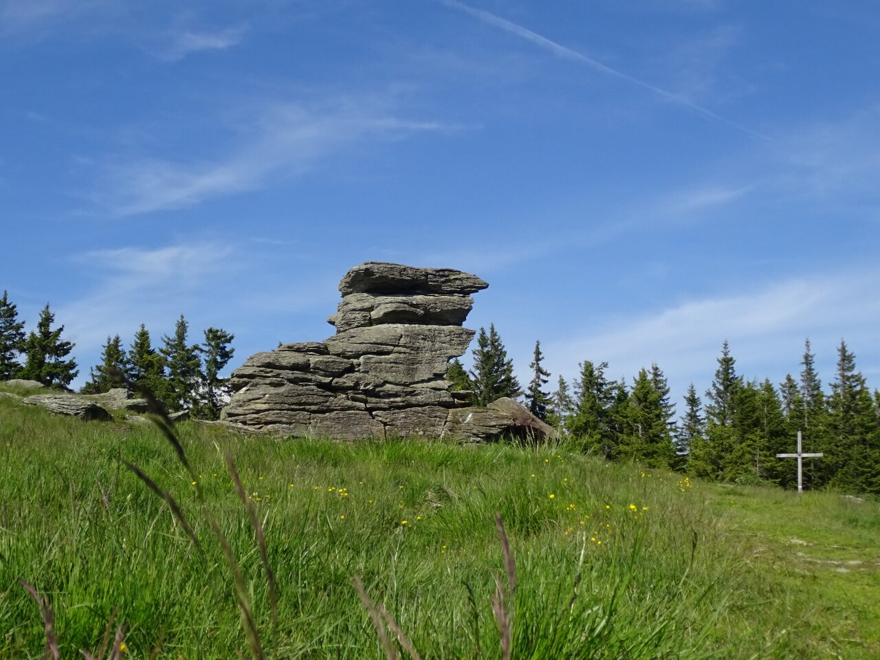 Teufelstein in Fischbach in Eastern Styria | ©  Oststeiermark Tourismus | Marianne Dornhofer