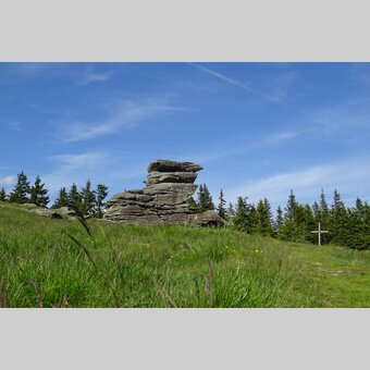Teufelstein in Fischbach in der Oststeiermark | ©  Oststeiermark Tourismus | Marianne Dornhofer
