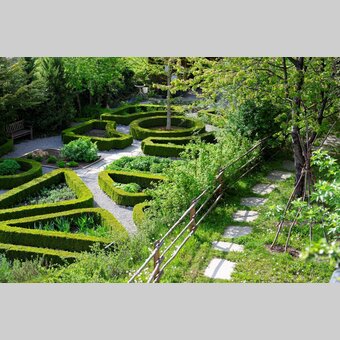 Kräutergarten im frischen Grün | ©  Oststeiermark Tourismus | Bernhard Bergmann