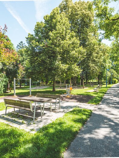 Cozy places in the city park | © TV Oststeiermark | Black Phoenix Positioning