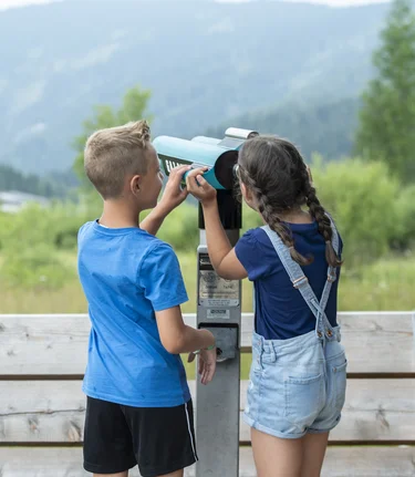 Binoculars on the Teichalm moorland nature trail | Rene Strasser | © Oststeiermark Tourismus, Rene Strasser