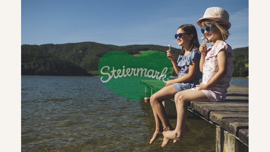 Kinder am Steg am Stubenbergsee | Bernhard Bergmann | © Oststeiermark Tourismus, Bernhard Bergmann