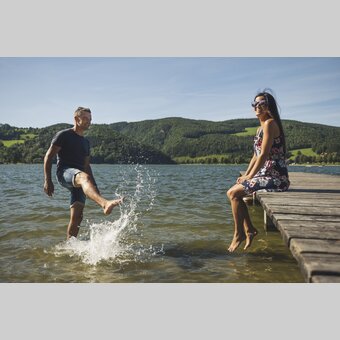 Wasserspaß am Stubenbergsee in der Oststeiermark | Bernhard Bergmann | © Oststeiermark Tourismus, Bernhard Bergmann