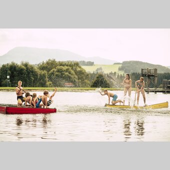 Badespaß im Freizeitsee Passail in der Oststeiermark | ©  Oststeiermark Tourismus | Bernhard Bergmann