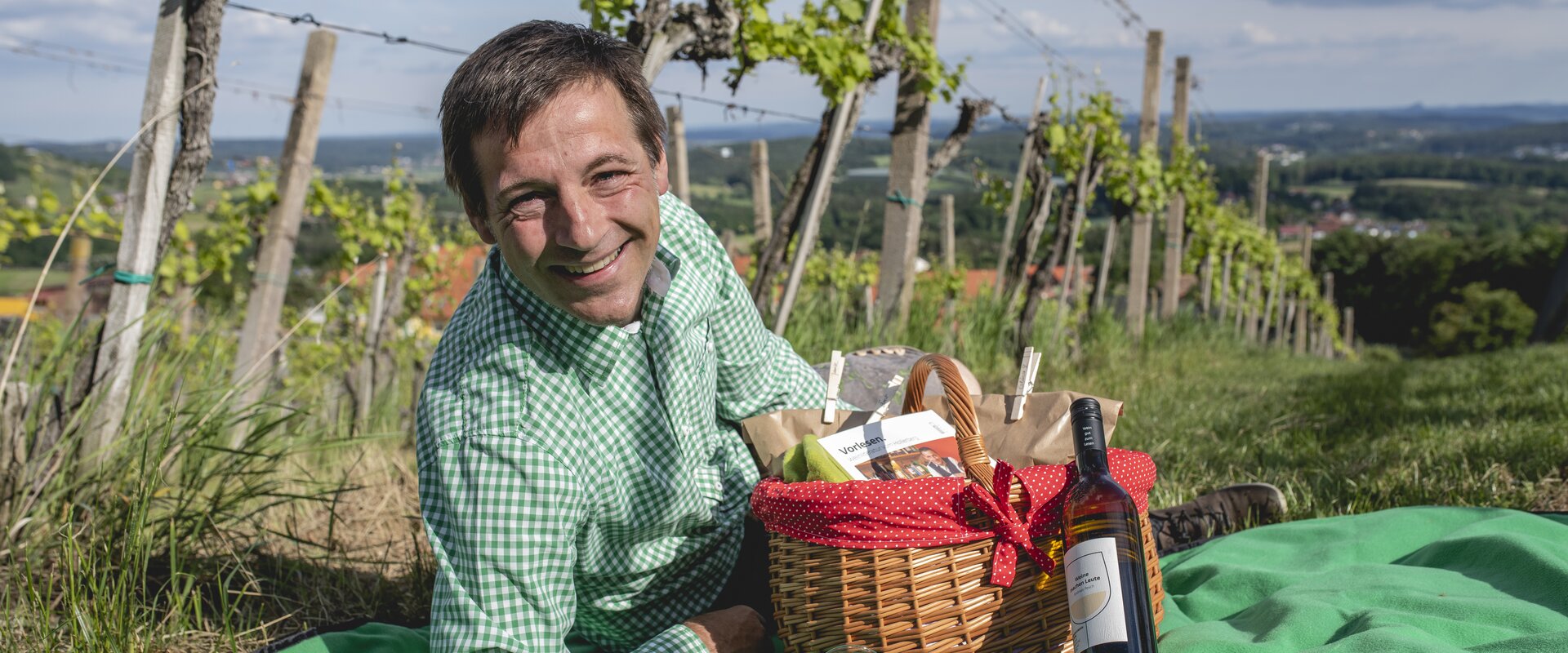 Picnic at the Posch Winery | © TV Oststeiermark | Rene Strasser | © Oststeiermark Tourismus, Rene Strasser