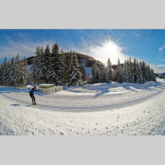 Sonnige Langlaufloipe | ©  Oststeiermark Tourismus | Heinz Toperczer