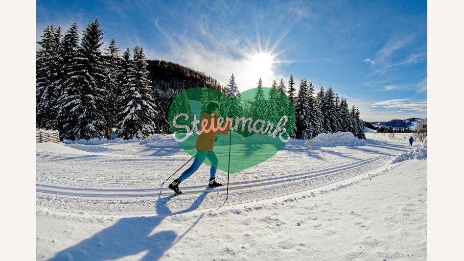 Langlaufen auf der Almenland Loipe in der Oststeiermark | ©  Oststeiermark Tourismus | Heinz Toperczer