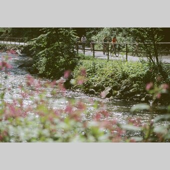 Radfahren entlang der Feistritz am Feistritztalradweg R8 | ©  Oststeiermark Tourismus | Bernhard Bergmann