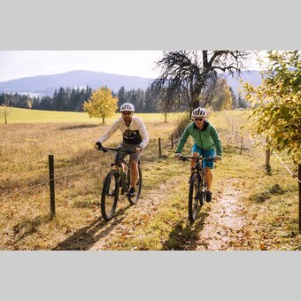 Mountainbiketour in der Oststeiermark im Herbst | Bernhard Bergmann | © Oststeiermark Tourismus, Bernhard Bergmann