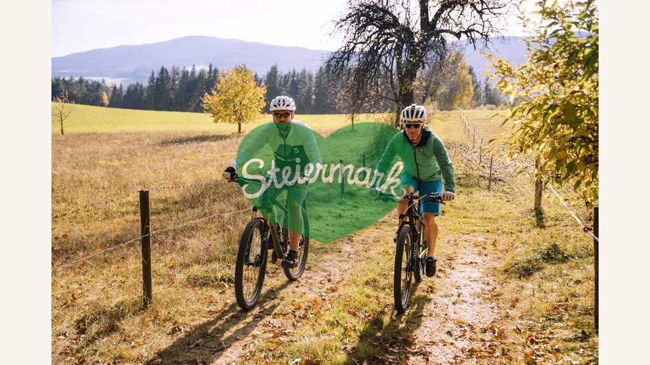 Mountainbiketour in der Oststeiermark im Herbst | Bernhard Bergmann | © Oststeiermark Tourismus, Bernhard Bergmann